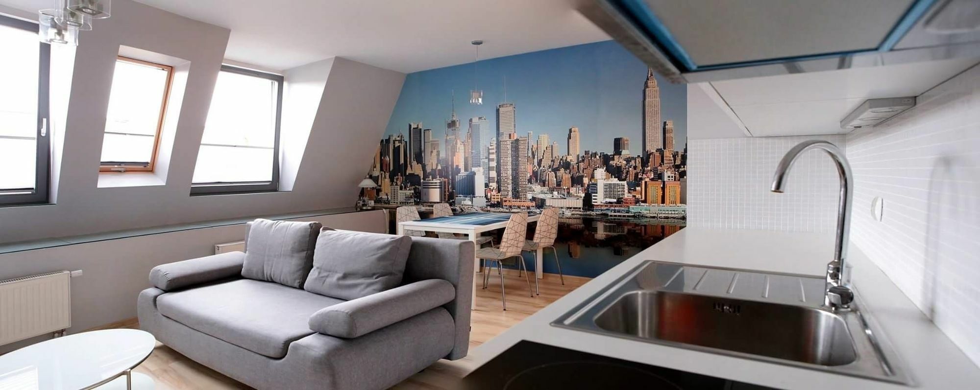 35m² Studio-Apartment, 1 eigene Posen Exterior foto
